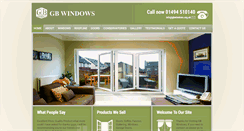 Desktop Screenshot of gbwindows.org.uk